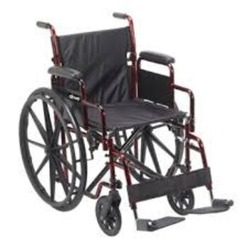 Drive Medical NITRO® CRUISE™ Wheelchair 16" Red