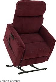 Pride Power Lift Recliners (325 lbs)  Genesis LC-150 cabernet M