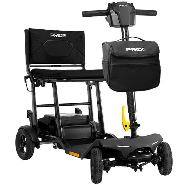Pride Mobility Pride Go Go Super Portable Scooter Folds to A compact 12" Height 300 lb. weight capacity