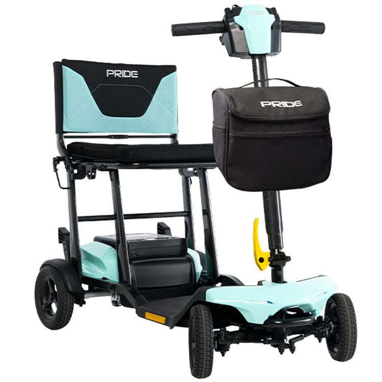 Pride Mobility Pride Go Go Super Portable Scooter Folds to A compact 12" Height 300 lb. weight capacity
