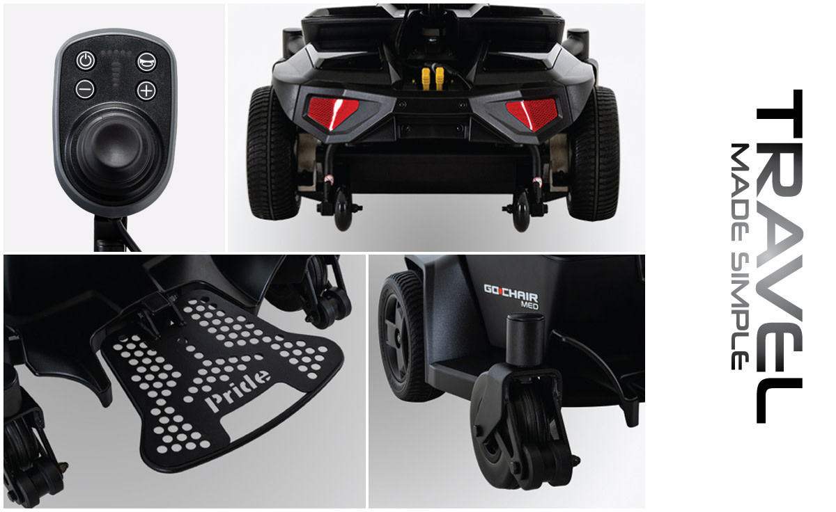 Pride Mobility Pride Go Chair® MED 300 lb. weight capacity