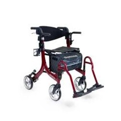 Drive Medical SCOUT™ LT 4-Wheel Scooter, 20AH Battery, Red/Blue Shrouds