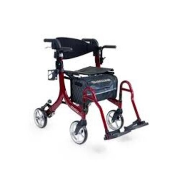 Drive Medical SCOUT™ LT 4-Wheel Scooter, 20AH Battery, Red/Blue Shrouds