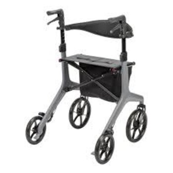 Drive Medical AeroCarbon Ultra Lite Rollator Gray
