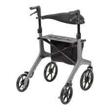 Drive Medical AeroCarbon Ultra Lite Rollator Gray
