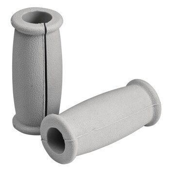 Carex Carex Gray Crutch Grips Split Pair