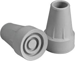 Carex Carex Crutch Tips Grey Pair