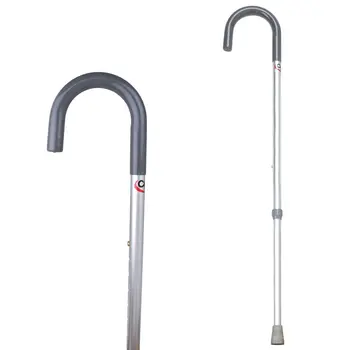 Carex Carex  Adjustable Aluminum Cane with Round Handle