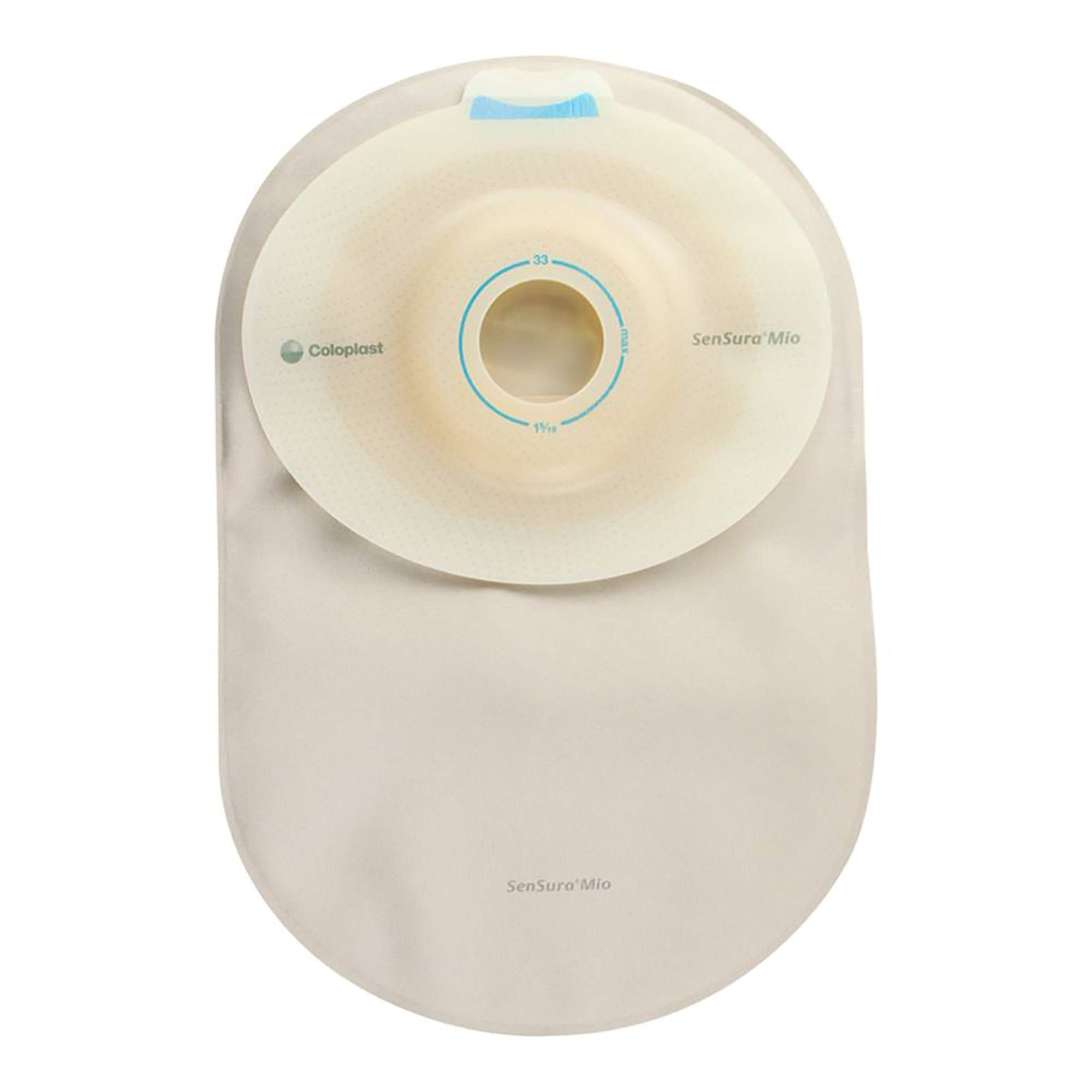 Coloplast Coloplast Sensura Mio 1-Piece Closed Pouch Maxi (11") Soft Convex Pre-Cut 38mm (1 1/2") Opaque W/ Window 10/Bx