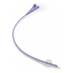 DV-Dover Dover™ Silicone Foley Catheter Coudé Tip Latex-free 2-Way 14fr 5cc 10/Bx