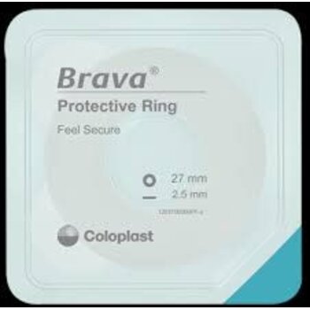 Coloplast Coloplast Brava Wide Adhesive Protective Rings 34mm Id 64mm OD 4.2mm Thick