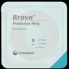 Coloplast Coloplast Brava Wide Adhesive Protective Rings 34mm Id 64mm OD 4.2mm Thick