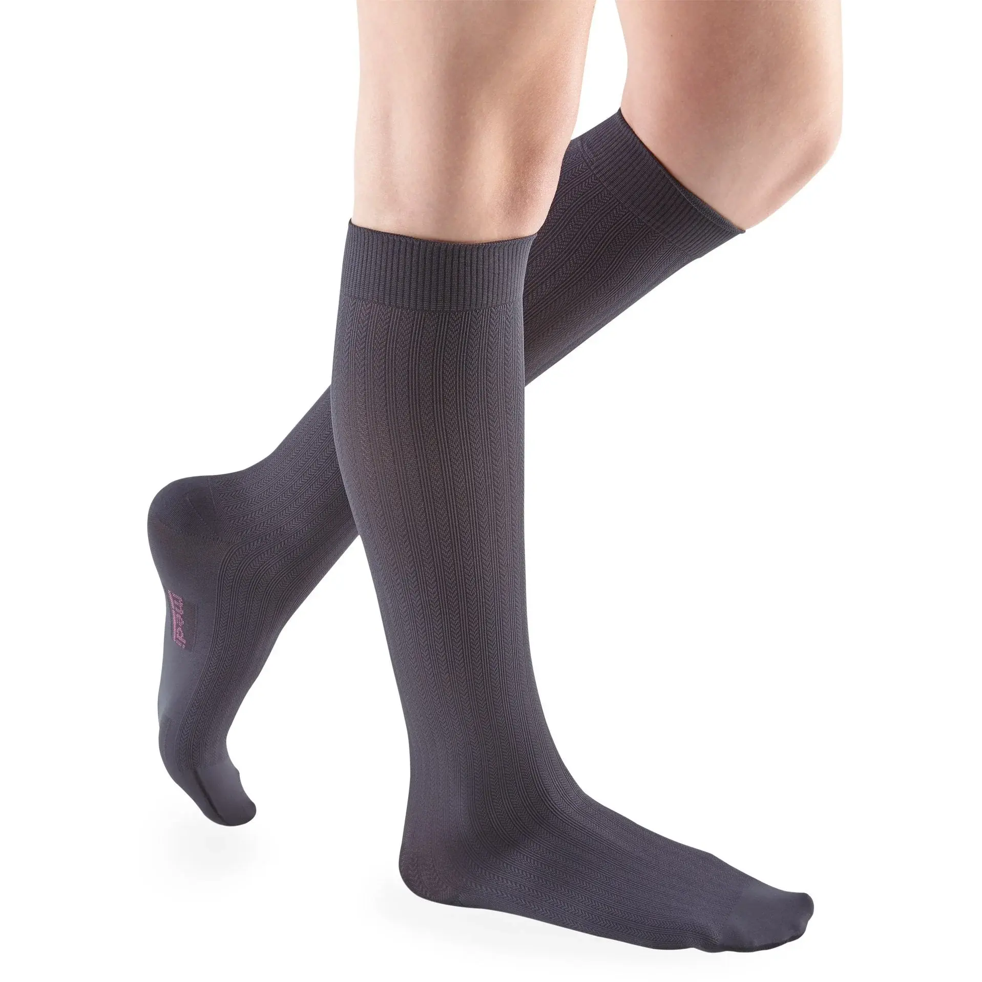 Mediven Mediven Vitality Knee High Charcoal 4 Calf Petite 20-30 mmHg