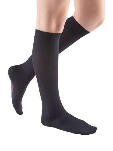 Mediven Mediven Vitality Compression Stockings Knee High Charcoal 2 Calf Regular 20-30 mmHg