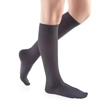 Mediven Mediven Vitality Compression Stockings Knee High Charcoal 4 Calf Regular 20-30 mmHg
