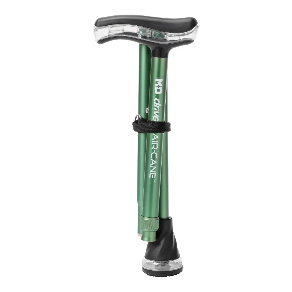 Drive Medical M+D Air-Cane Airgonomic™ Technology with Air Handle and Flex Grip