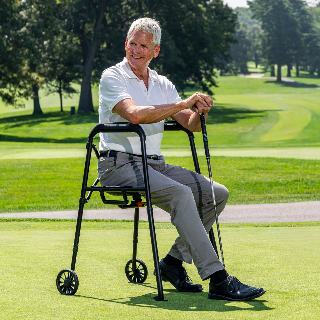 Drive Medical MD by Drive Air-Go Walker Oversized Airgonomic Handles Cushion Hands