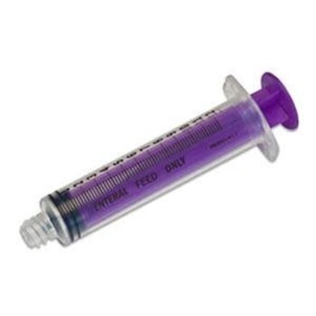 Monoject - MJ Monoject Oral/Enteral Syringe Purple Enfit 12ml Sterile