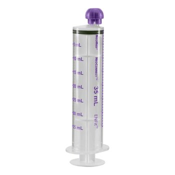 NEOMED Neomed Oral/Enteral Syringe 60ml W/ Enfit Connector & Neoconnect Tip Purple Sterile