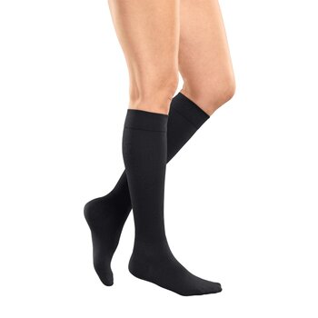 Mediven Mediven Angio 20-30 mmHg Compression Knee High Black Petite Size 2