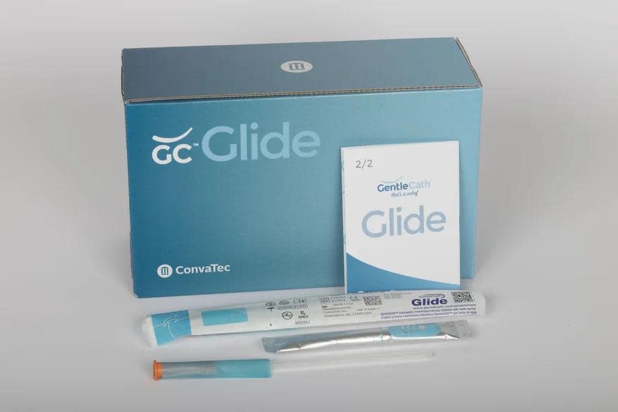 Convatec Convatec Gentlecath Glide Hydrophilic Intermittent Catheter Male 14Fr 16in Straight 30/Bx