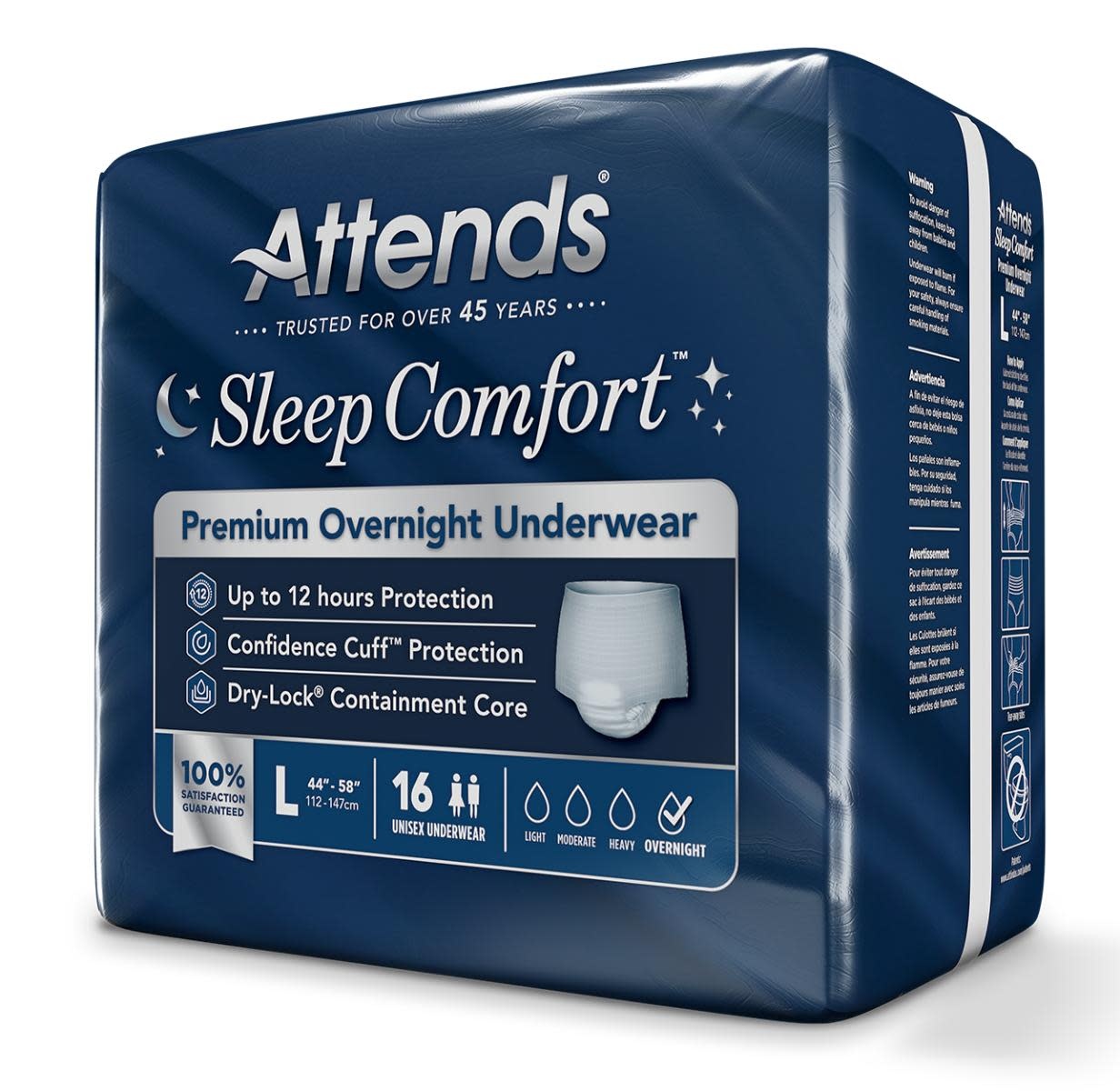 Attends Attends Premium Overnight Underwear