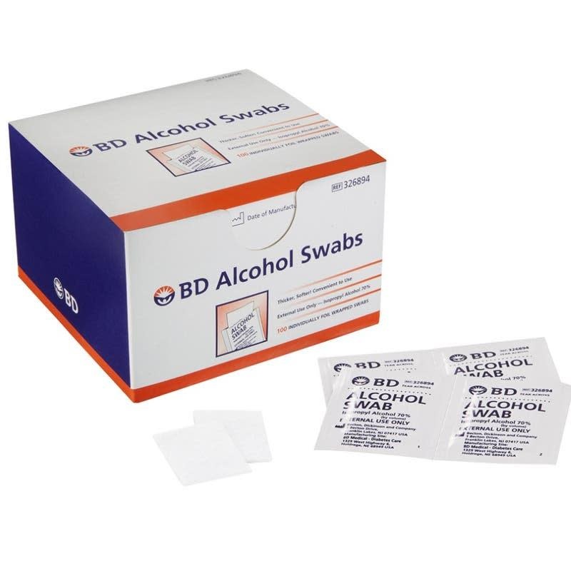 BD Medical BD Alcohol Swap 100/Bx