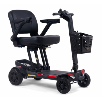 Golden Golden Buzzaround CarryOn® HD scooter Lightweight Travel Scooter Blue/Red GB220