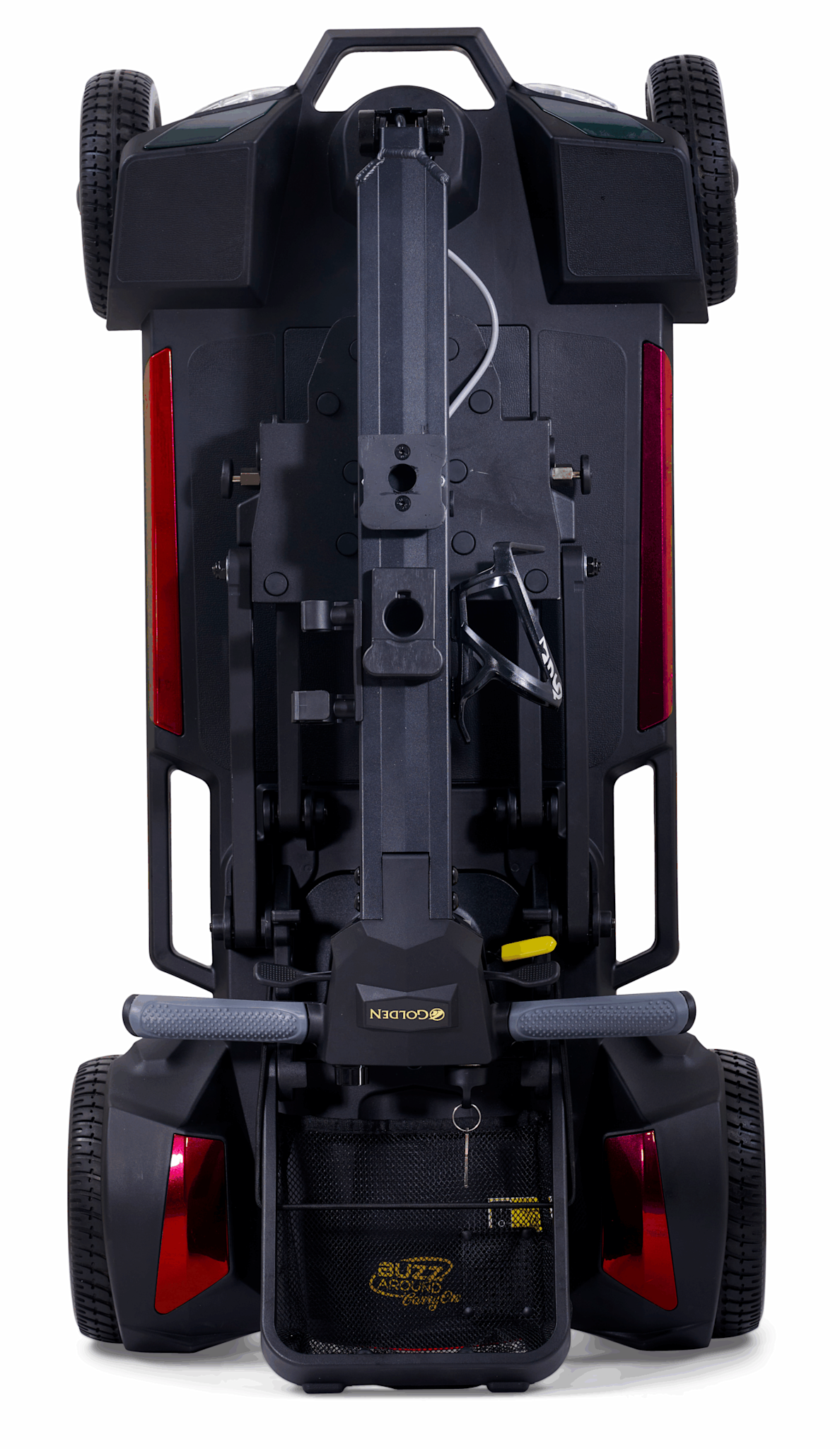 Golden Golden Buzzaround CarryOn® HD scooter Lightweight Travel Scooter Blue/Red GB220