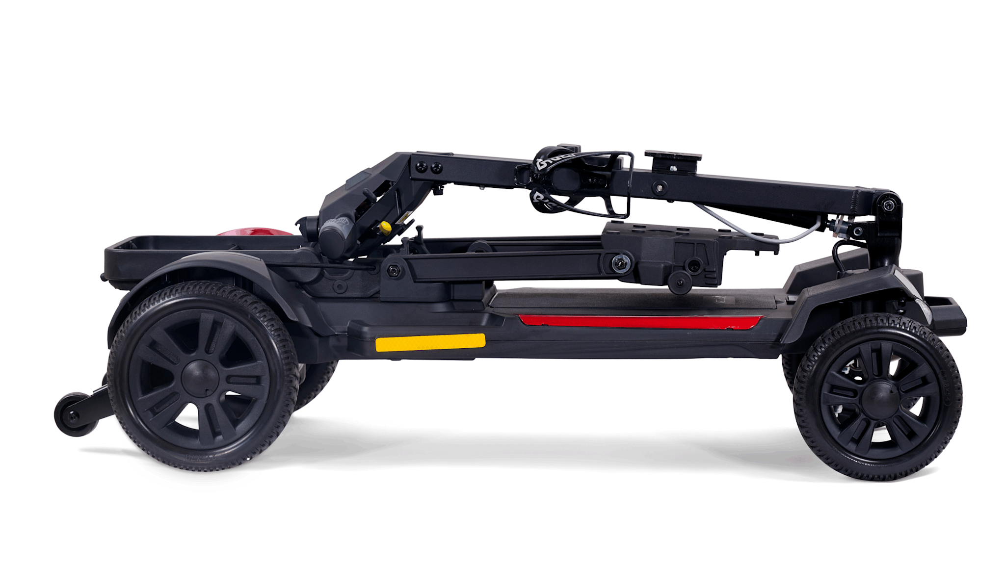 Golden Golden Buzzaround CarryOn® HD scooter Lightweight Travel Scooter Blue/Red GB220