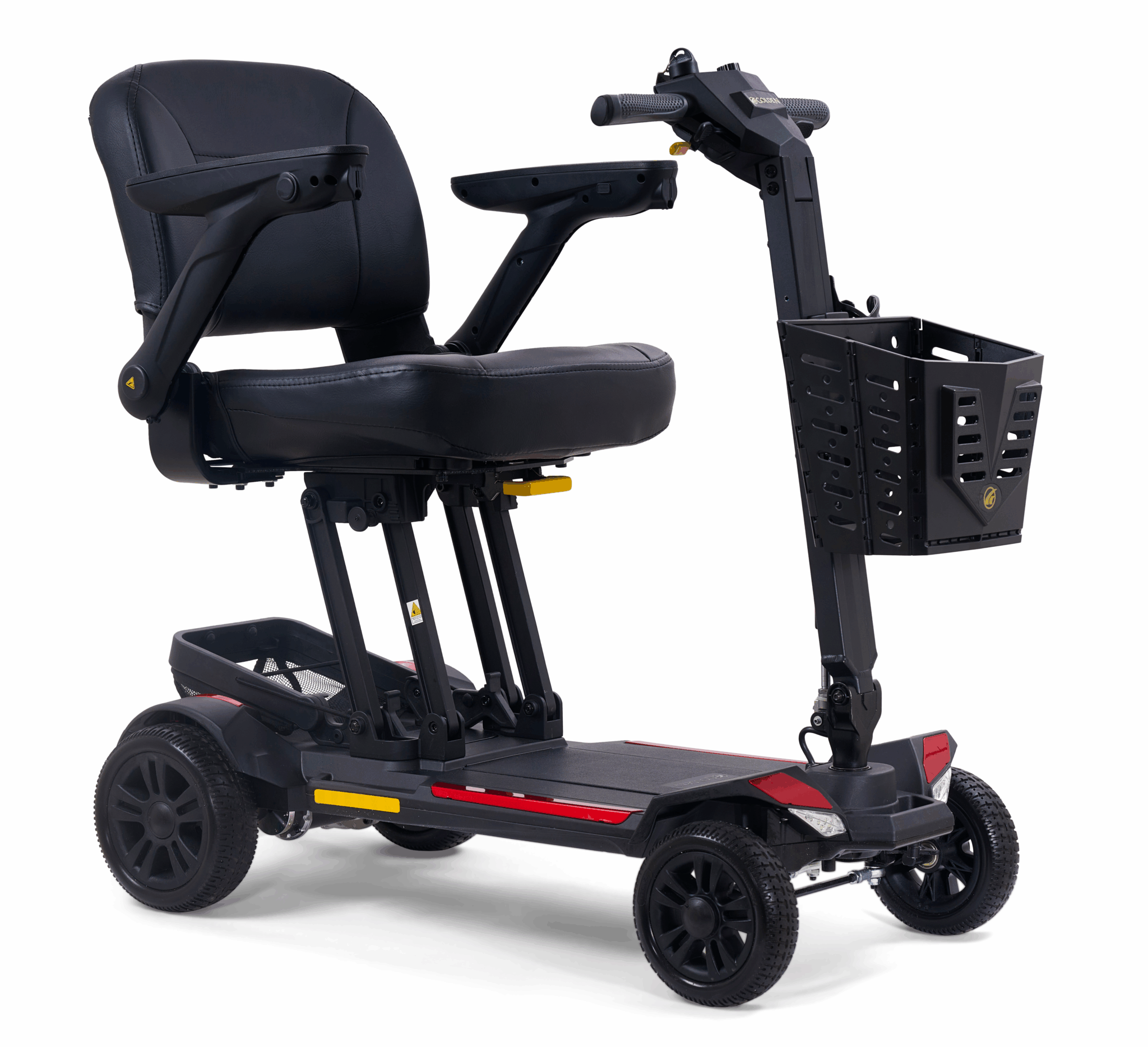 Golden Golden Buzzaround CarryOn® HD scooter Lightweight Travel Scooter Blue/Red GB220