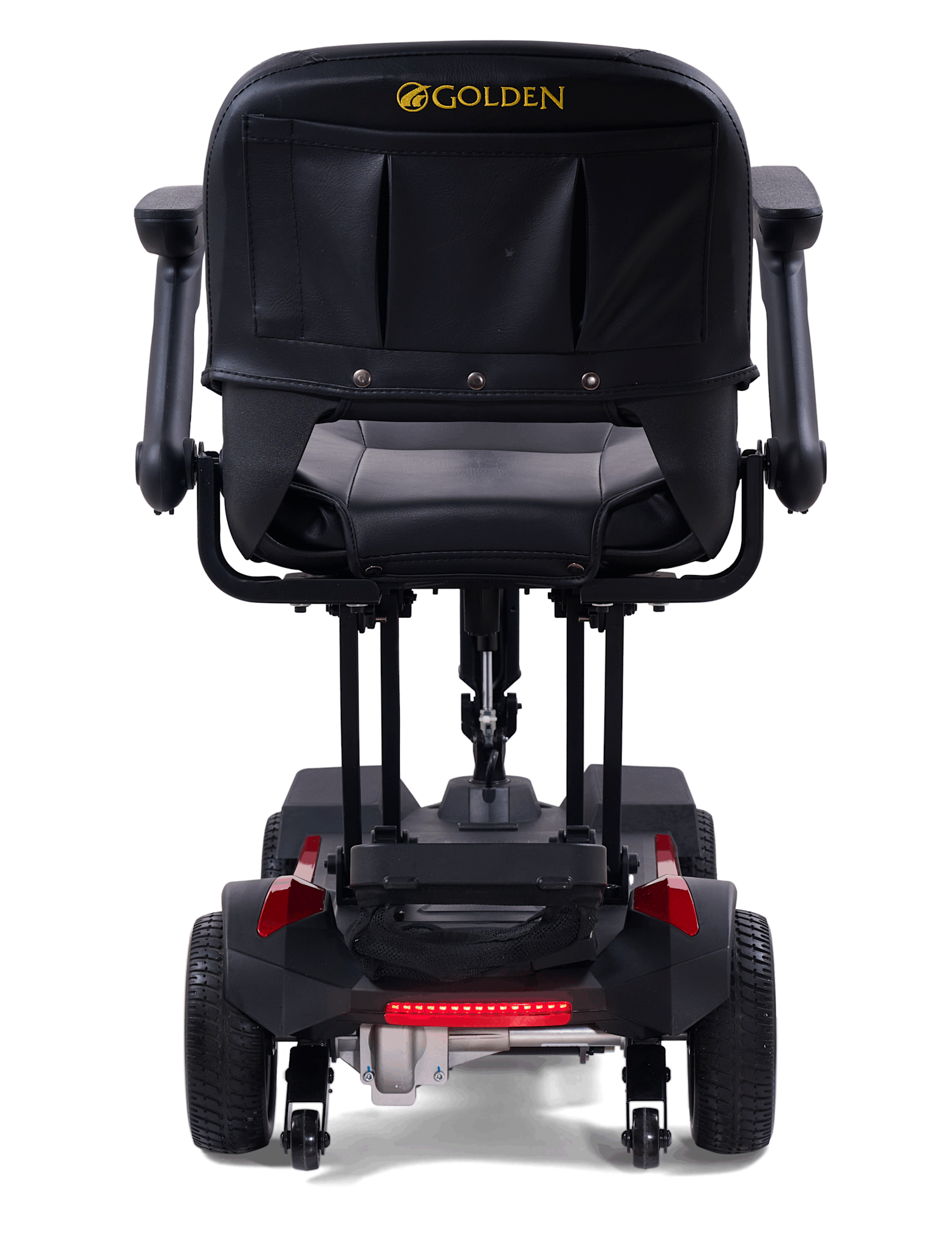 Golden Golden Buzzaround CarryOn® HD scooter Lightweight Travel Scooter Blue/Red GB220