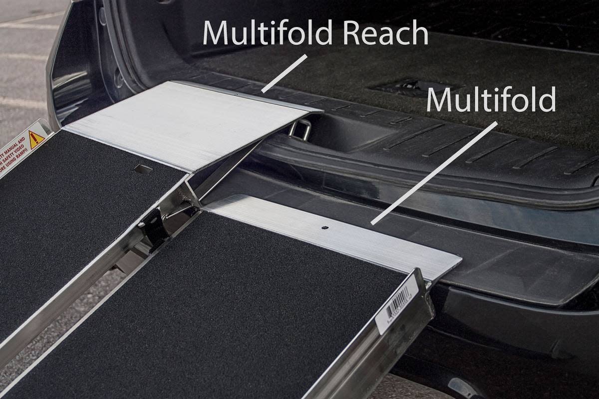 Prairie View Industries PVI Portable Multifold Reach Lightweight Ramp