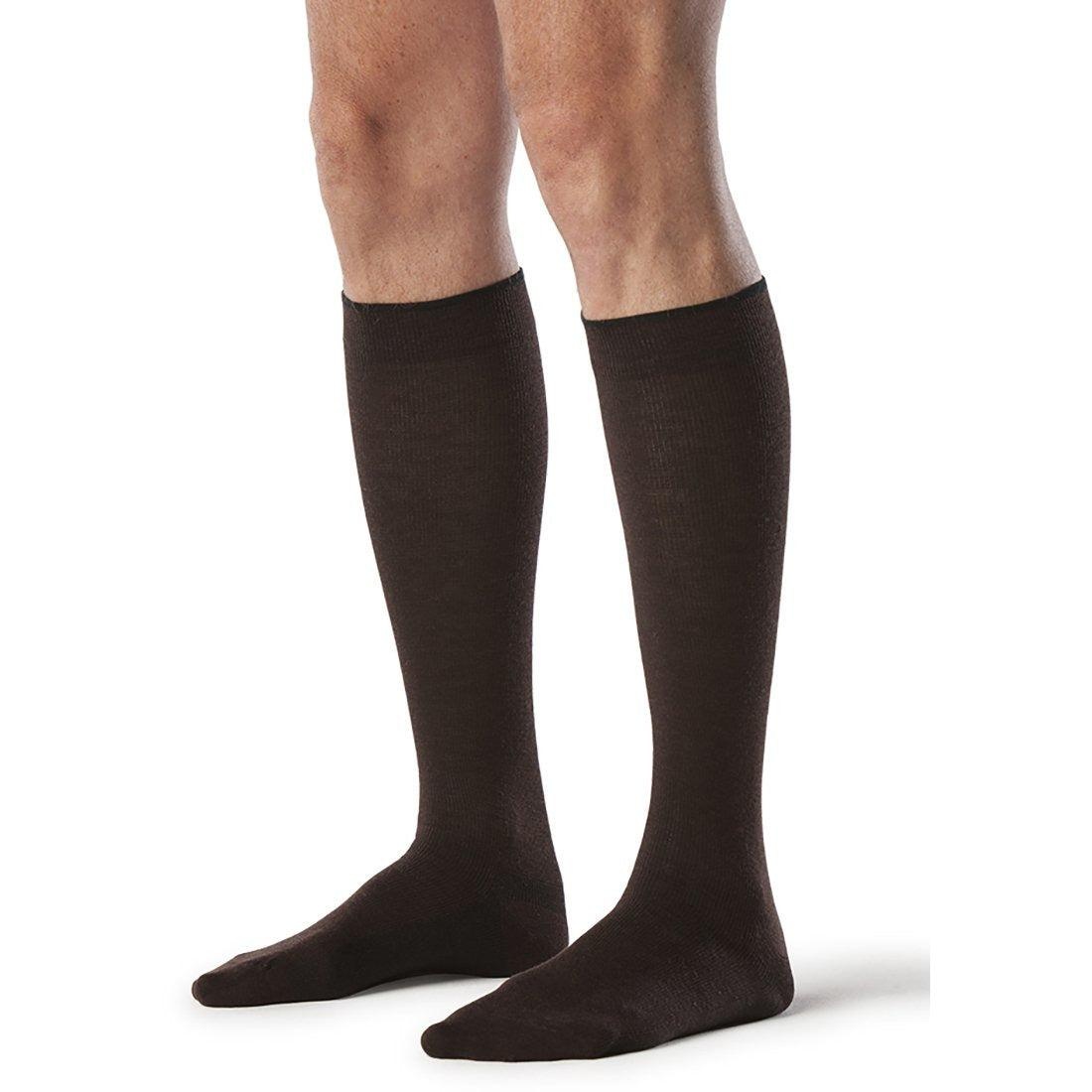 SIGVARIS Style Sea Island Cotton for Men 15-20mmHg Black