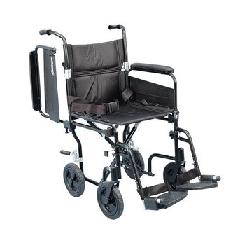 Airgo Airgo Comfort-Plus Lightweight Transport Chair  Plaid 17"