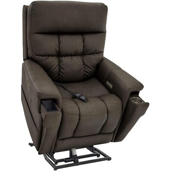 Pride Mobility Pride PLR-4955S VivaLift Power Lift Recliners Ultra Large  Heat & Massage System Weight Capacity (400 lb