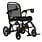 Pride Mobility Pride Folding  Jazzy Power Chair Carbon HD Battery 10-12 AH 400-lb. weight capacity Black Ultra  Light