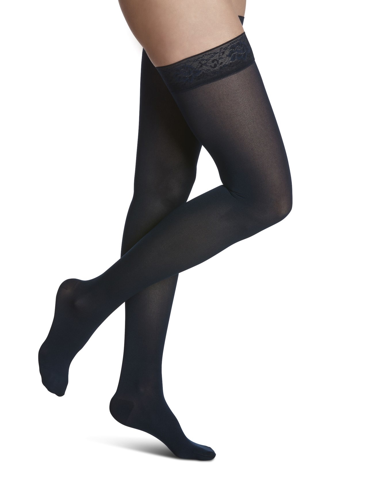 SIGVARIS Style Soft Opaque Thigh High for Women's 20-30mmHg