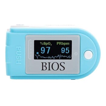 BOS-BIOS Copy of Bios Fingertip Pulse Oximeter - Blue