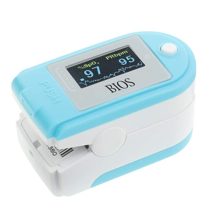 BOS-BIOS Copy of Bios Fingertip Pulse Oximeter - Blue