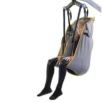 Joerns Joerns Hoyer Lift Full Back Padded Medium (Yellow) 600lbs