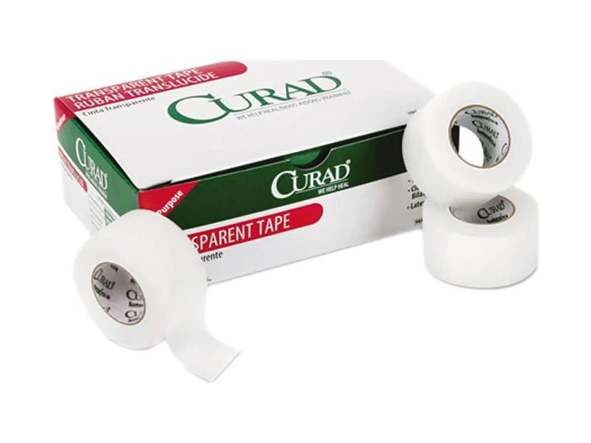 CURAD CURAD® Transparent Perforated Surgical Tape; 1" x 10 yd. (2.5 cm x 9 m) BOX/12 ROLL