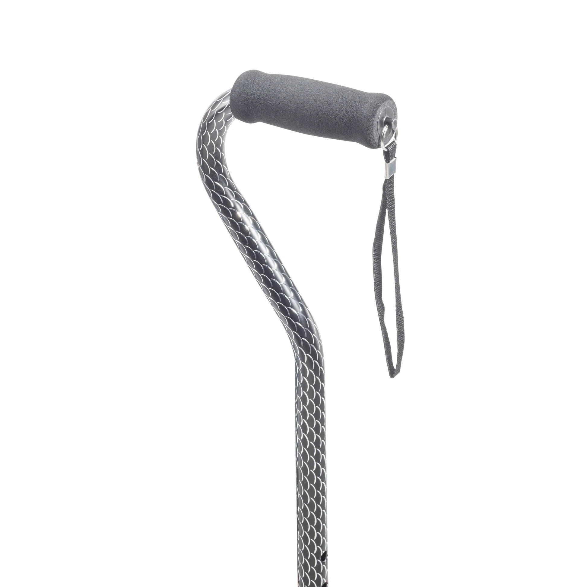 Drive Medical Cane Aluminum Etched Blue