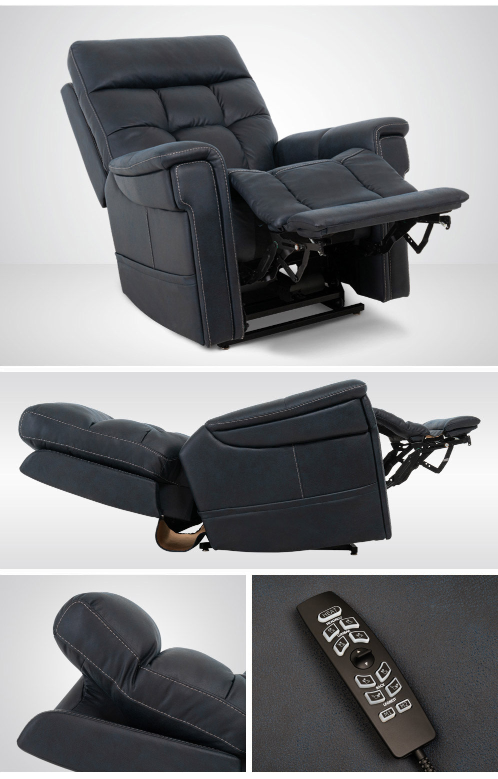 Pride Mobility VivaLift!® Radiance with VivaLift True Infinite Positioning PLR-3955