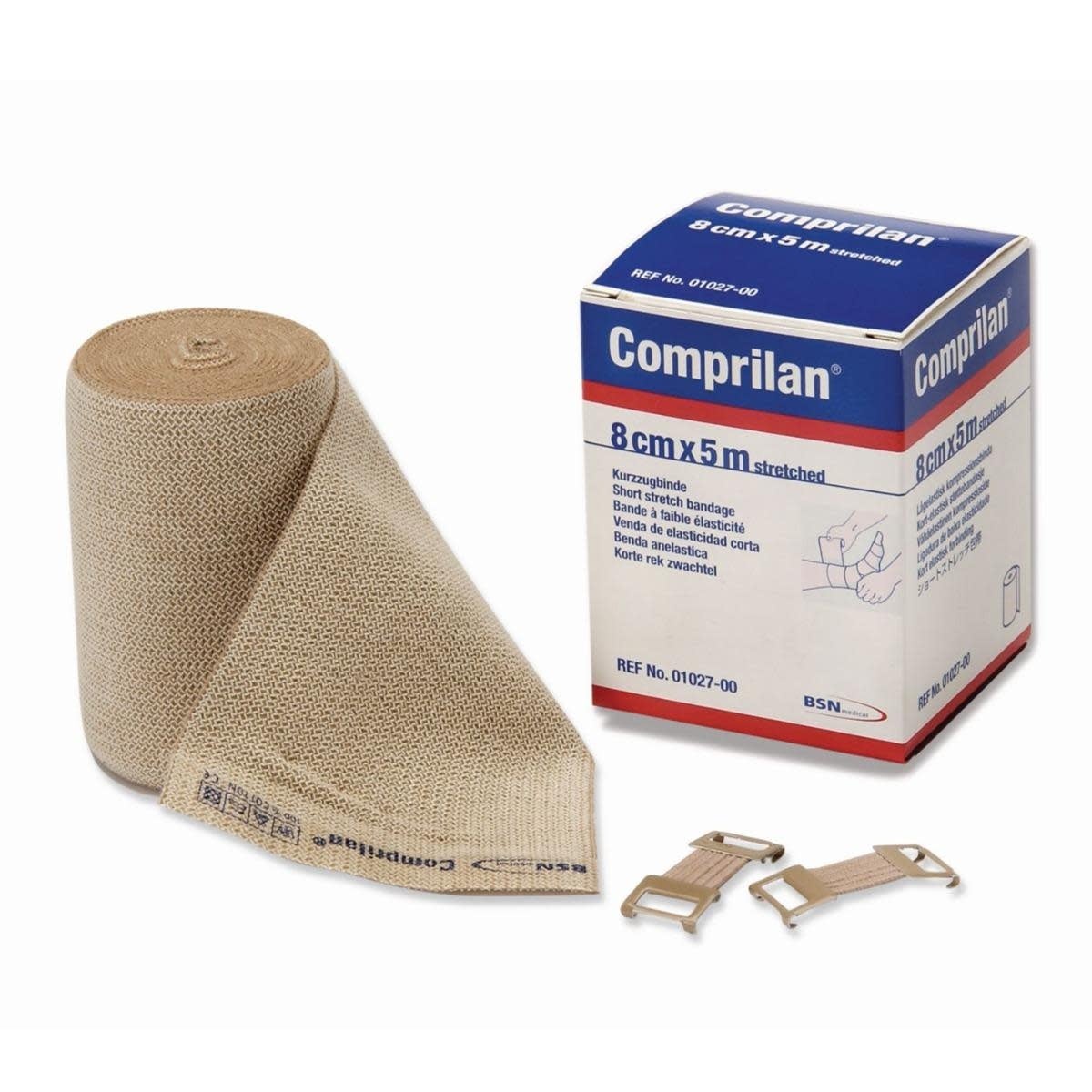 BSN BSN Comprilan Short Stretch Compression Bandage Variable  (Latex Clips)