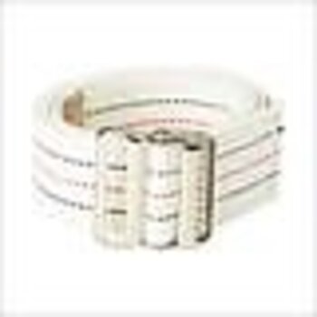 MedLine Medline Transfer/Gait Belt; Metal Buckle, 2" x 60", Red, White and Blue Stripes