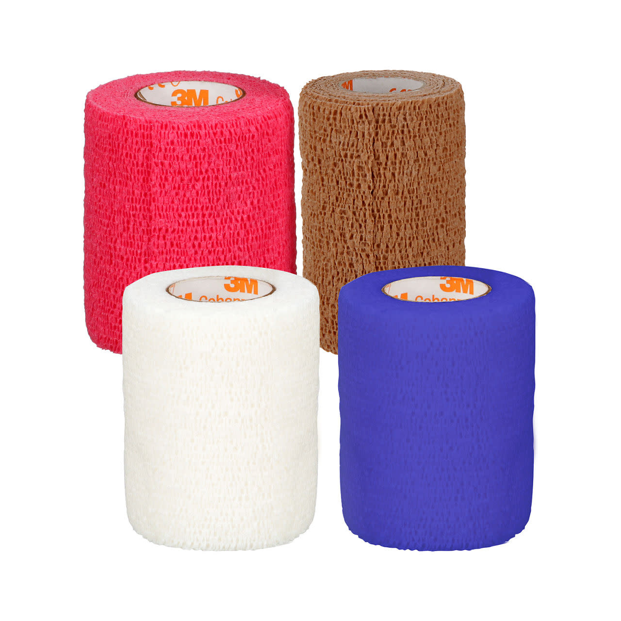 3M 3M™ Coban™ Self-Adherent Wrap with Latex 18 Roll/Box 4INX5YD