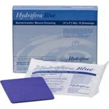 essity HYDROFERA BLUE foam dressing  4" X 4" standard without boarder 10/Box