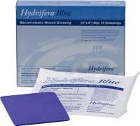 essity HYDROFERA BLUE foam dressing  4" X 4" standard without boarder 10/Box