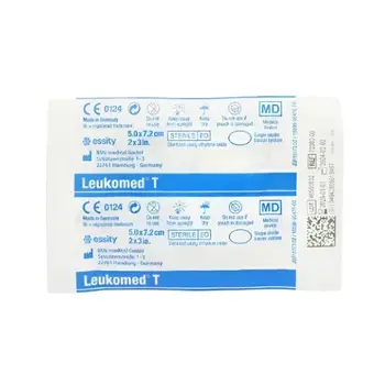 BSN Leukomed T Waterproof Transparent Film Sterile 7.2 cm x 5 cm 50/box
